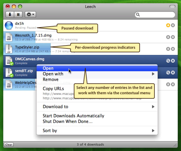 download download manager for mac os x