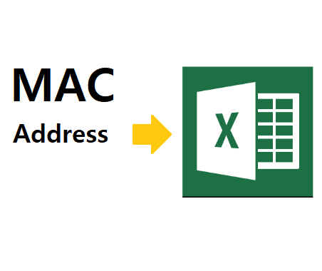 excel custom format for mac address